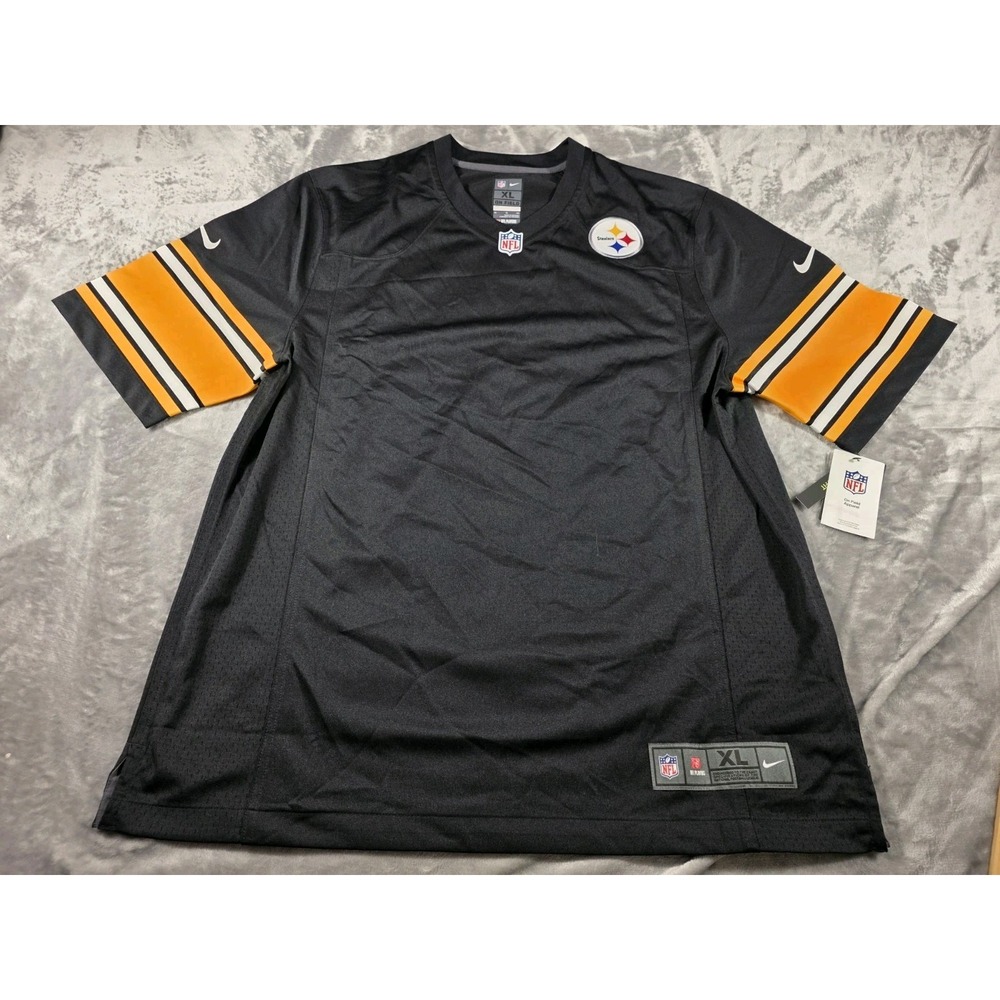 NWT Pittsburgh Steelers Nike On Field Game Home Blank Jersey Mens XL‎